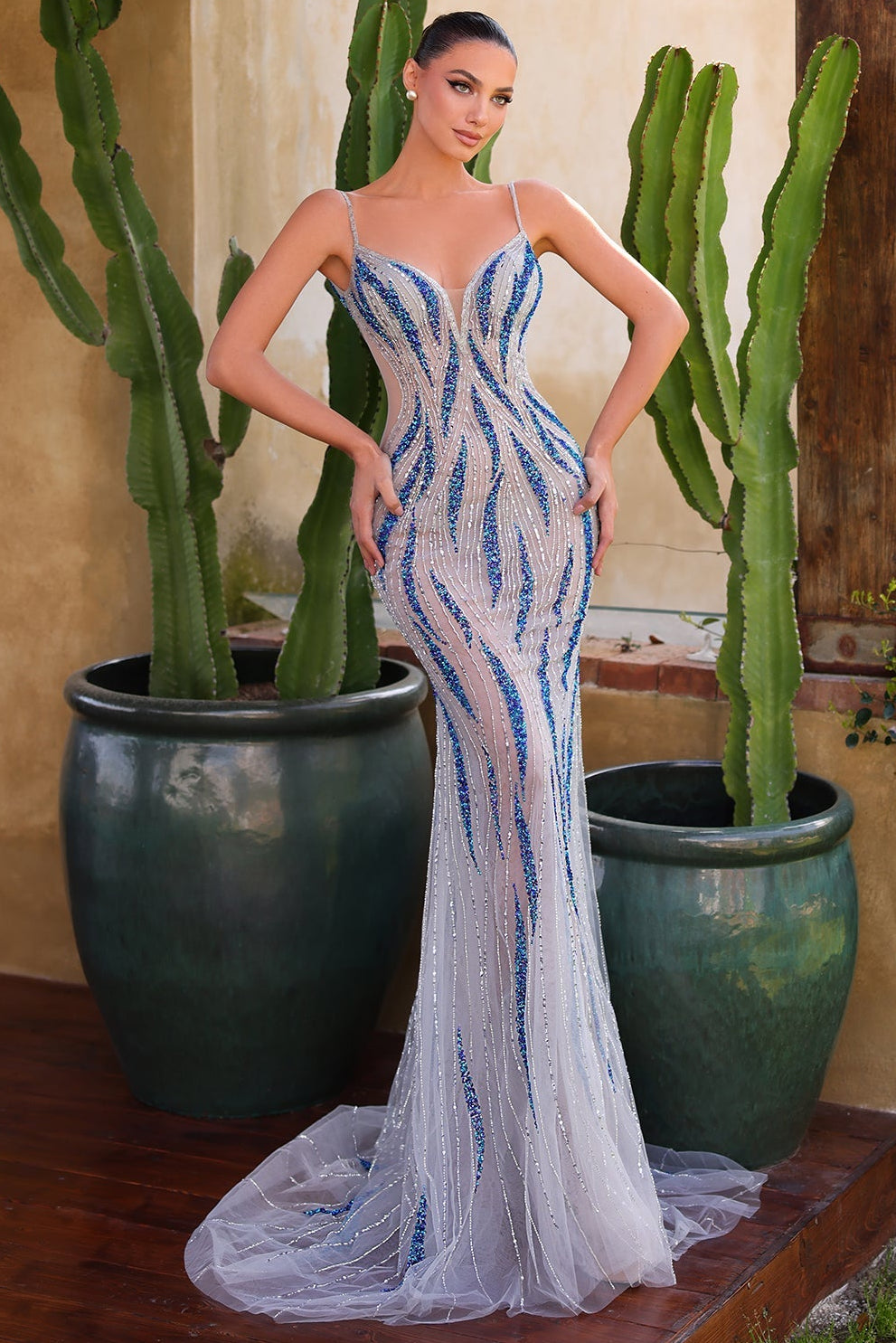 Chic & Holland Style AR330464 Prom Dress front view