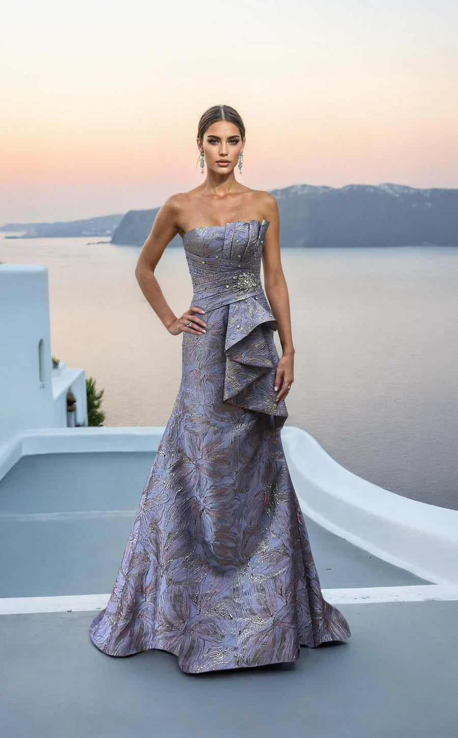 Terani Couture Style 261E6269 Mother of the Bride Dress view 3